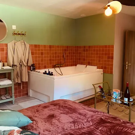 Jacuzzi Et Vue Sur Loire - Maison D'Hotes L'Odyssee La Chapelle-sur-Loire Zimmer foto